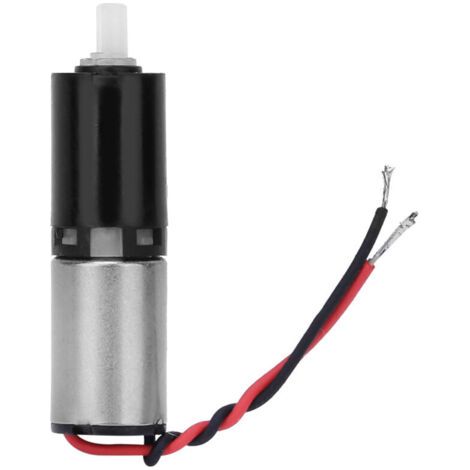 Moteur à engrenages de 6 mm Précision Mini Micro Réducteur de réduction planétaire Motoréducteur DC3V Moteur Couple élevé Électrique Micro Réduction de vitesse(trois étages)