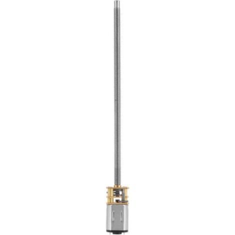 Gleichstrom-6/12V-N20-Getriebeuntersetzungsmotor mit langer Abtriebswelle M4 x 100 mm (6 V 60 U/min)