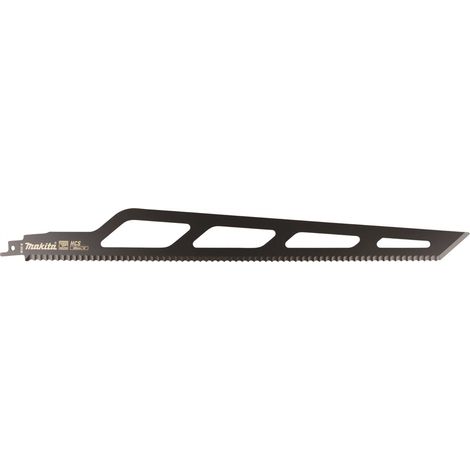 Makita – Lame de scie sabre pour matériaux d'isolation 400mm – Épaisseur 1,5mm – HCS – Capacité de coupe 300mm – SKU B52130