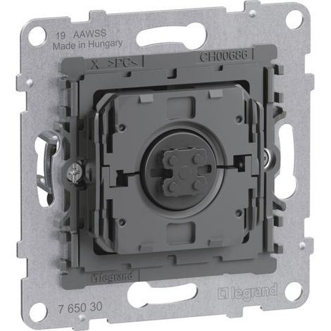 Motoriduzione tapparella Legrand seano 765030 3 pulsanti nero