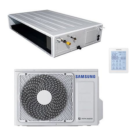 Climatizzatore Condizionatore Samsung Canalizzabile Monosplit Inverter a media prevalenza R32 12000 BTU AC035RNMDKG/EU Classe A++/A+ CON COMANDO A FILO MWR-SH11N