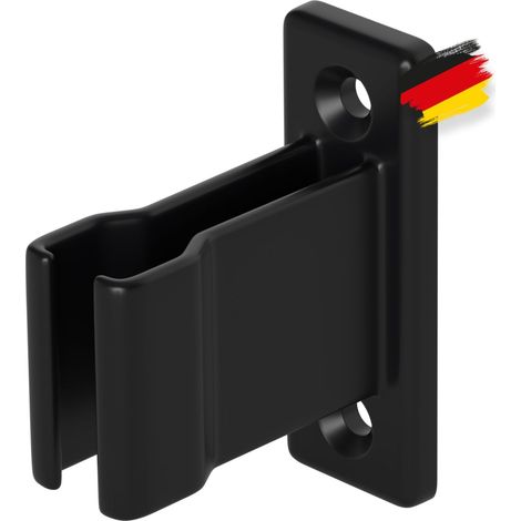 Support de manivelle pour tige de manivelle – Support mural pour manivelle de volet roulant de 12 à 17 mm de diamètre – 3 pièces – Support avec poignée élastique (1/5)
