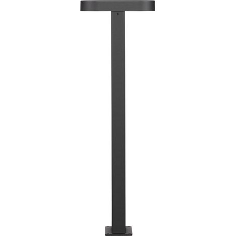 Merano Alaska 50cm Borne Extérieure Aluminium Noir LED 10.3W 660Lm 3000K IP54
