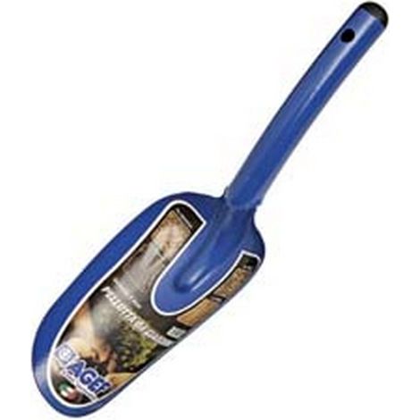 3PZ PELLOTTA DA GIARDINO IN  METALLO VERNICIATO - cm.12x7,5x43 kg.0,40