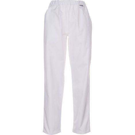 Pantalon femmes fibres mixtes Damen blanc Taille 36