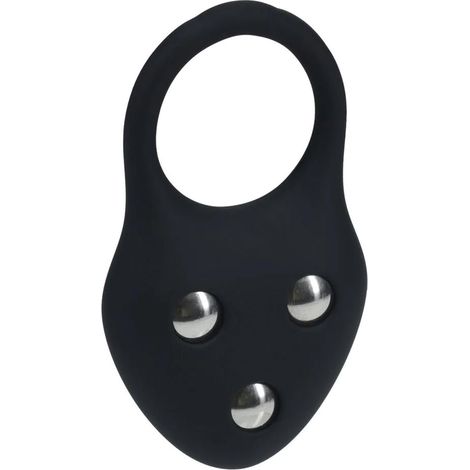 Silikon-Trainings-Cockring – L – Schwarz (1/5)
