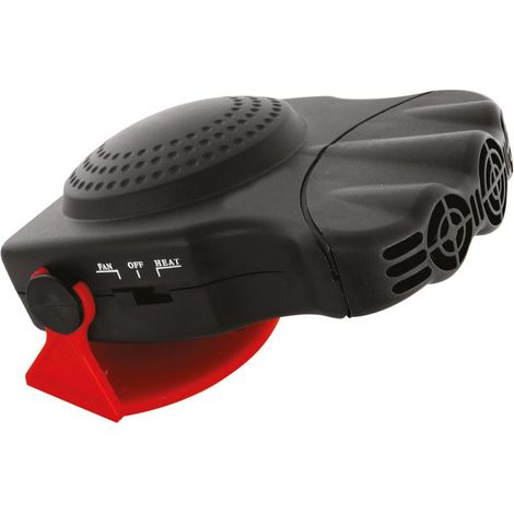 Ventilateur chauffant 12V 150W – Dégivrage rapide pare-brise – Économie d'énergie – Pour chantiers humides et espaces confinés – (1/2)