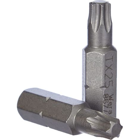 867/1 Z SB Inserti TORX, TX 25 x 25 mm (1/3)