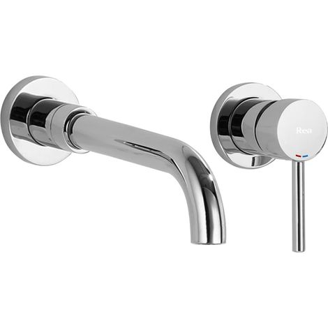 RUBINETTO LAVABO da INCASSO REA LUNGO LONG CHROME + BOX (1/5)