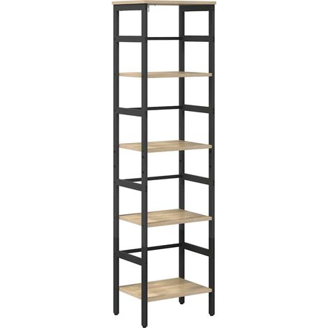 Maison Exclusive - Bücherregal Sonoma-Eiche 40 x 29,5 x 149 cm Ho