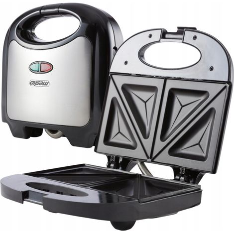 Tostapane per 2 sandwich con rivestimento antiaderente