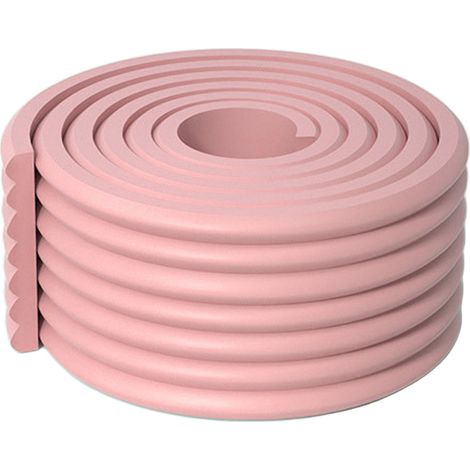 Protecteur De Bord - Mousse Souple En Forme De W - 2 M - Auto-Adhésif Des Deux Côtés - Pour Tables En Verre Bois Marbre - 1 Pièce (1/5)