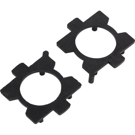 2 Supports Douilles de Phare LED Faible Consommation, Fixations Professionnelles en ABS pour Ampoules Auto, Kit de Montage Résistant (1/5)