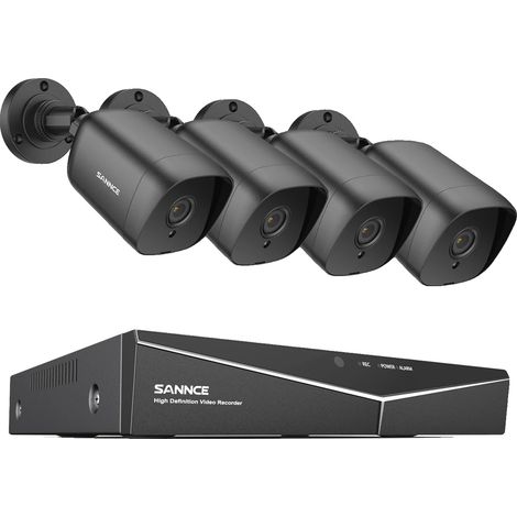 Système de vidéosurveillance, Résolution 5MP, Capacité de vision nocturne, Aucun (1/5)