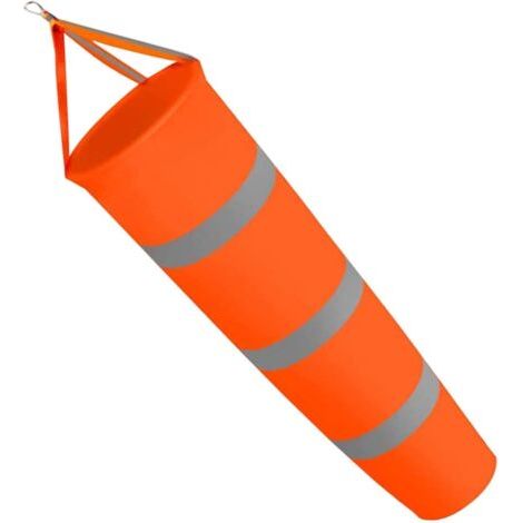 Manche à air, Manche à air pour l'extérieur, 80 cm Réfléchissante Manche à Vent, Indicateur de Direction du Vent Manches à air, pour Airport, Jardin (1/5)