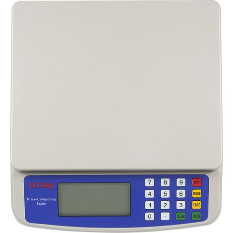Balance électronique de précision 30 kg/1 g avec écran LCD pour aliments et légumes. (1/5)