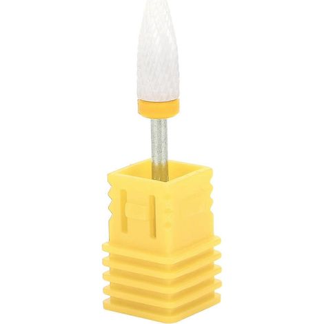 Nagelbohrer-Aufsatz in Maiskolbenform, elektrische Schleifmaschine, Zubehör, leicht und tragbar (Bote jaune)