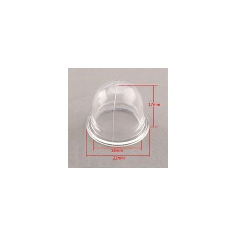 Poire D'AmorçAge Debroussailleuse, 22mm Tasse D'huile de Carburateur Pompe D'ampoule D'amorce Transparente Bulle D'huile de (1/4)