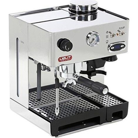 Lelit PL042TEMD máquina de espresso manual de acero inoxidable