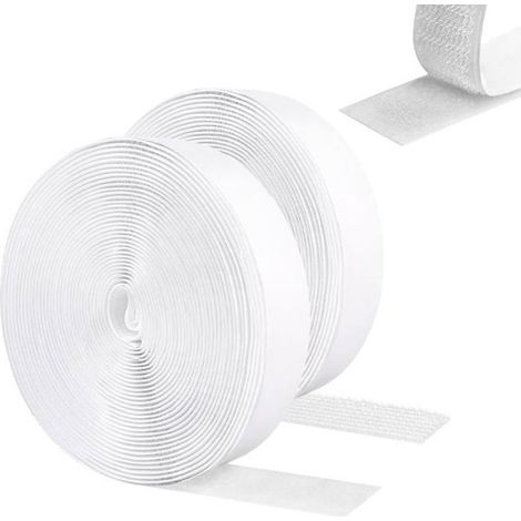 Rouleau Scratch Autocollant,2 cm (5 mètres de long),Scratch Autocollant Pour Moustiquaire,Bande Scratch (1/5)
