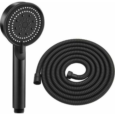 Soffione doccia con tubo flessibile da 1,5 m, soffione doccia anticalcare, soffione doccia regolabile, soffione doccia ad alta pressione (1/4)