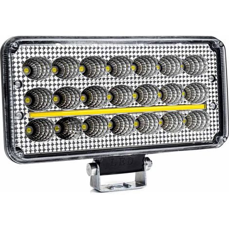 LED-Arbeitsscheinwerfer AWL43 27 LED 81W 12V 24V amio-03254 (1/5)