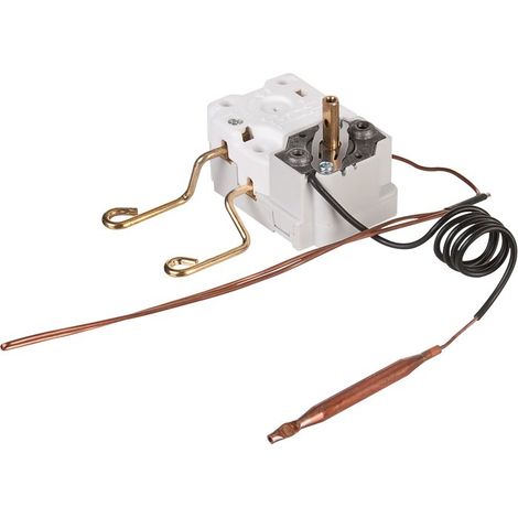 Thermostat bi-bulbes 2500 mm – Régulation de température de -35 à 120°C – Pour chauffe-eau Fagor – Cotherm