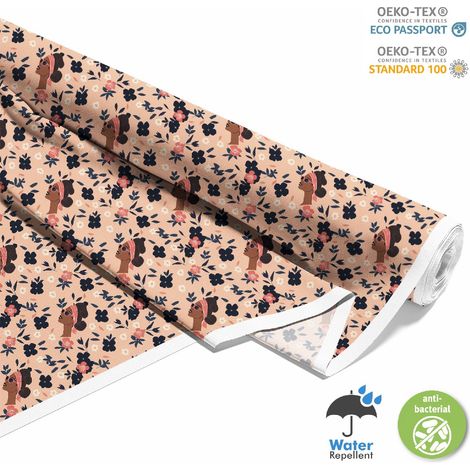 Dekorativer Outdoor-Stoff Oxford - Motif Femini DX10541 (1/5)
