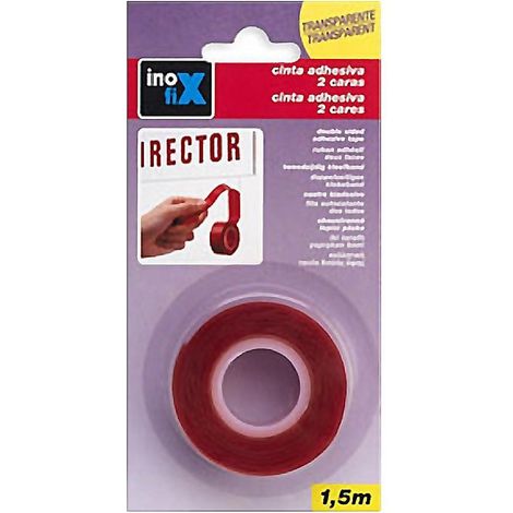 CINTA ADHESIVA TRANSPARENTE 19X1,5MM