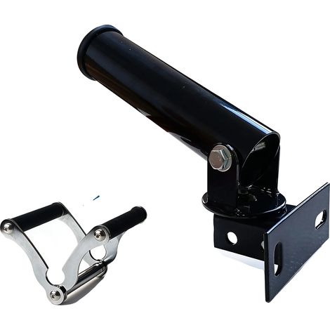 Wandmontage, 360° drehbare Halterung, robuste Bauweise, schwarz mit Geschenk (1/2)