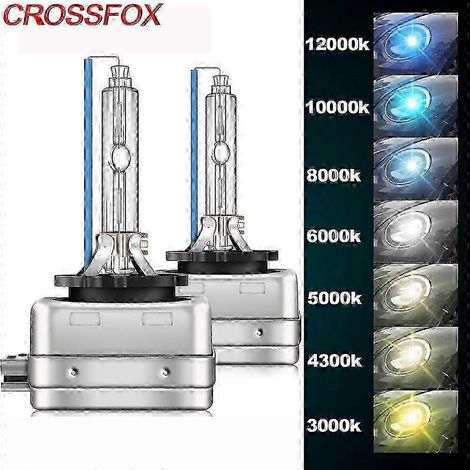 2 Ampoules de Phare de Voiture D1S 35W 6000K Xénon 3000K - AquaForge (1/4)