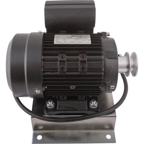 Clas – Moteur électrique 1100W 230V monophasé pour monte/démonte pneus – Accessoire outil mécanicien inclus – Pour véhicules légers et utilitaires