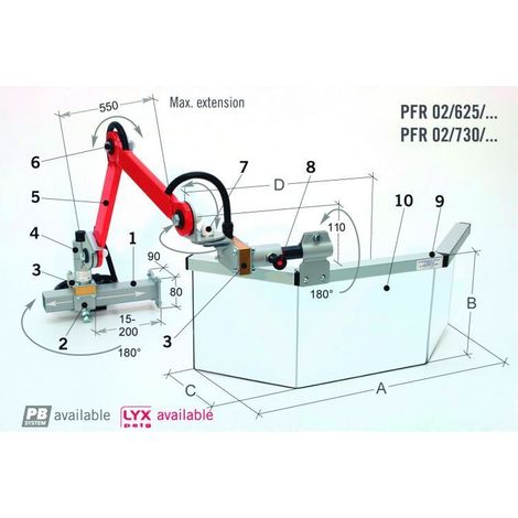 PROTECTOR FRESADORA PFR 02/730 METALWORKS