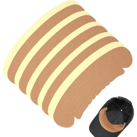 Bandeau anti-transpiration pour casque de sécurité homme 10 inserts absorbants pour casque Protection optimale pour soudeuses, couvreuses, peintres, cyclistes, ouvrières, randonneuses (1/5)