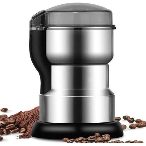 Moulin à Café - Moulin à Grains - 400 W - Pour Café Haricots Épices Céréales - 1 Pièce (1/5)