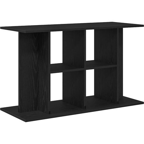 Support d'aquarium Chêne noir 100x40x60 cm Bois d'ingénierie CFW57136 (1/5)