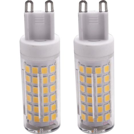 Lampadina LED G9 da 10 W, bianco naturale, 100 lampadine in ceramica, grandangolo, senza sfarfallio (1/4)