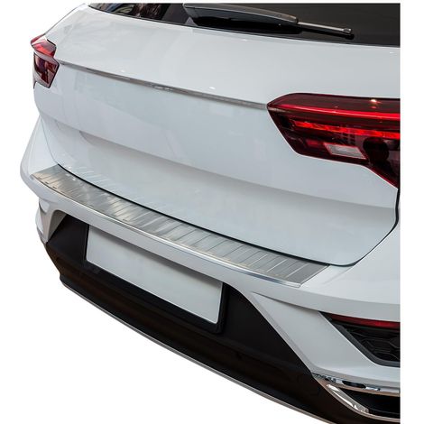 BL932 Protection de seuil de Chargement pour VW T-Roc 2017-, Couleur:Argent