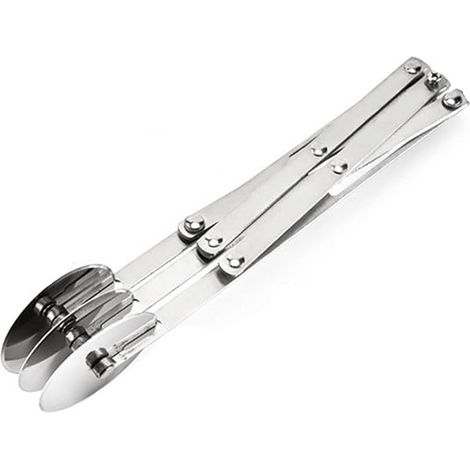 Coupe-pâtisserie multi-roues, trancheuse à pizza réglable multi-rond séparateur de pâte pour pizza, pain et gâteaux (3 roues) (1/5)