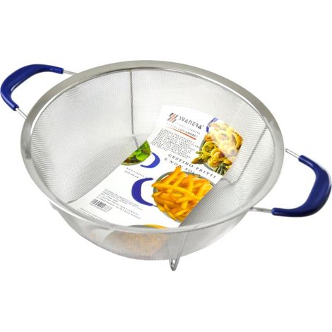 Svanera cestino per cottura a vapore e fritti in acciaio inox cm 28.5 qualità extra