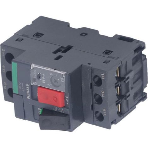 Disjoncteur Moteur - AC690 V - Déclenchement Thermomagnétique - Pour Protection Contre Surcharge Et Court-Circuit - 4 À 6,3 A - 1 Pièce (1/5)