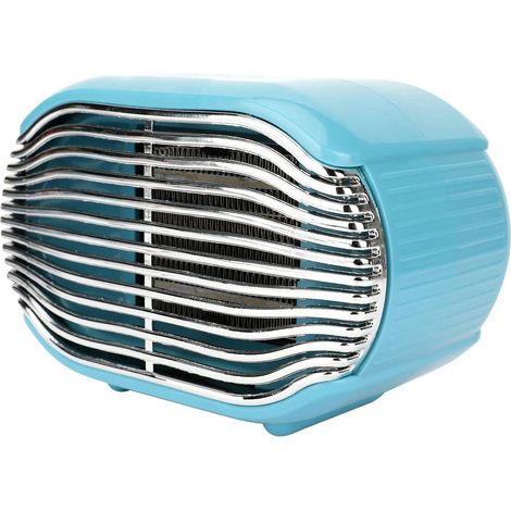 Chauffage d'appoint, 600 W/800 W, chauffage céramique PTC, mini chauffage personnel, chauffage d'appoint basse consommation pour chauffer une surface (1/4)