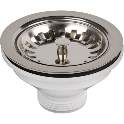 Vidange de panier pour trous de 90 mm, filetage 6/4".
