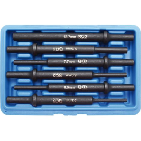 BGS Jeu de mandrins perforateurs pour marteau pneumatique 6 pièces - 8943 (1/6)