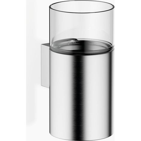 Dornbracht Glashalter, Wandmodell, mit Glas klar, 83400979-93 (1/4)
