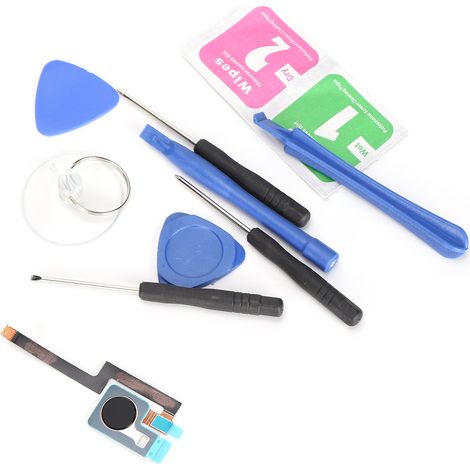 Capteur d'empreinte digitale bouton principal 6,3 pouces câble flexible pour Google Pixel 3 XL - Noir (1/5)