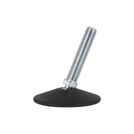 PIEDINO OSCILLANTE ACCIAIO ZINCATO MA10XD 60 MM- 25,0 pz