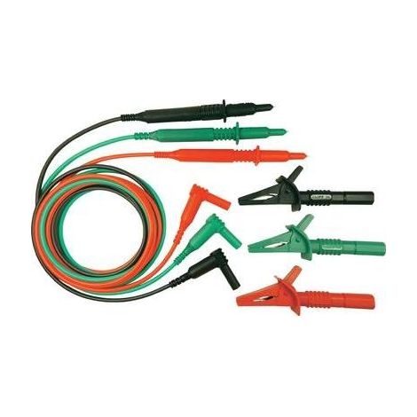 Cliff CIH29916 cables de medida verde 1,50 m silicona