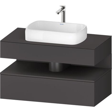 Duravit Collection One Konsolenwaschtischunterbau, 1 Auszug, 1 (1/2)
