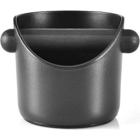 Boîte à café antichoc pour expresso, bac à marc antidérapant pour barista, noir (1/4)